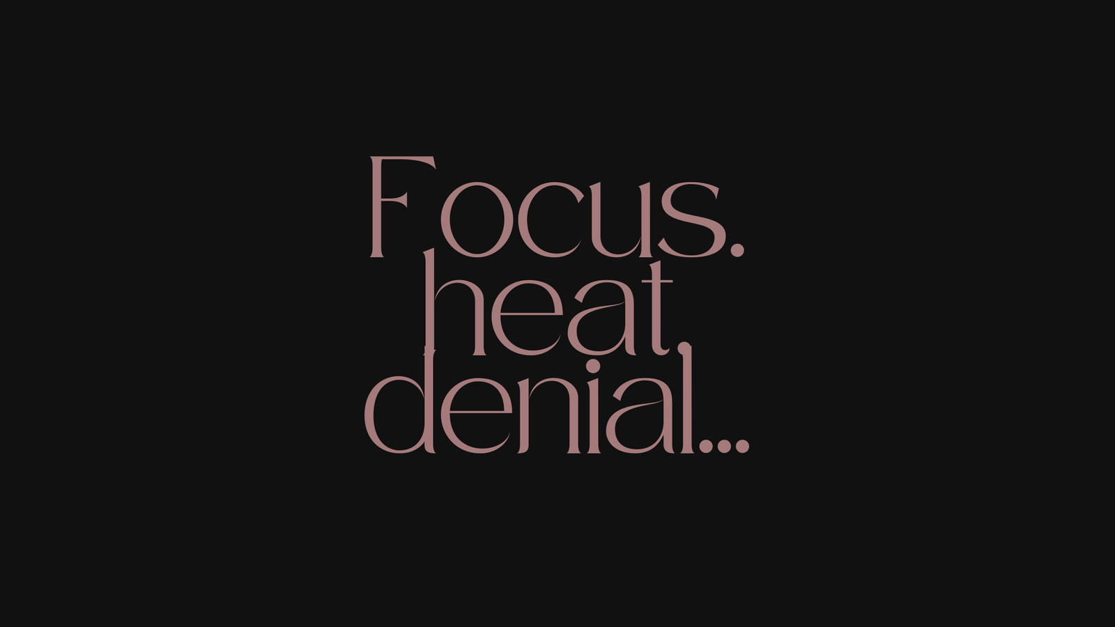 Featured image with text: "Focus. Heat. Denial." – story teaser for "The Photographer's Focus"