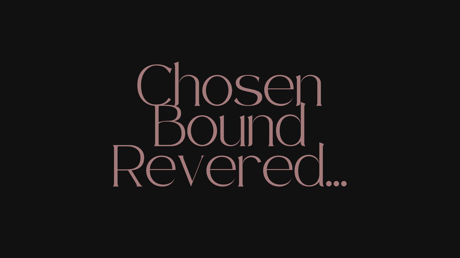 Featured image card for Ophelia Paine feature -- CHOSEN, BOUND, REVERED